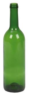 Dunkelgrüne Flaschen, 750 ml, je 12 Stück