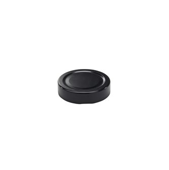 Twist-Off-Verschluss für Einmachglas mit hoher Mündung 58 mm Durchm. schwarz 24er-Packung